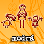 Modrá